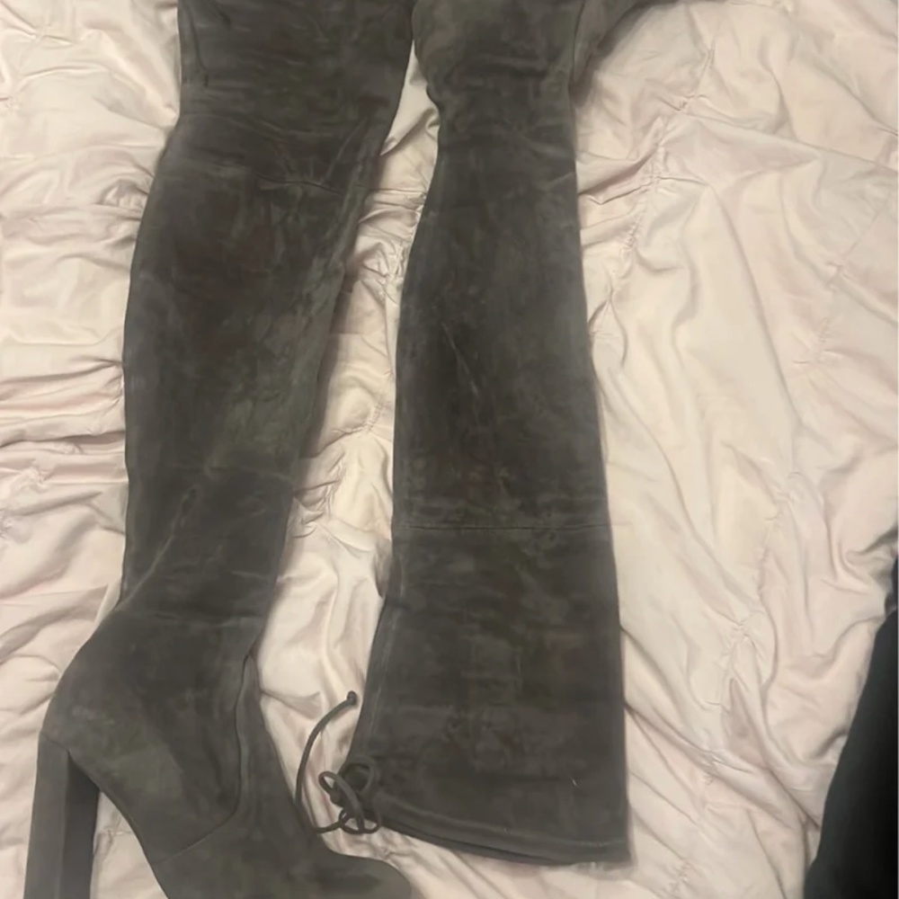 Stuart Weitzman Hiline Thigh High Boots 8.5m